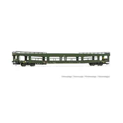 RIVAROSSI HR4381 H0 Wagon do transportu samochodów DDm 916, DB AG, ep. IV