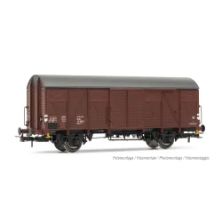 RIVAROSSI HR6504 Wagon towarowy Gs z oświetleniem końcowym, DR,  Ep. IV