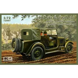 IBG 72007 Polski Fiat 508/III Łazik wersja wczesna - 1:72
