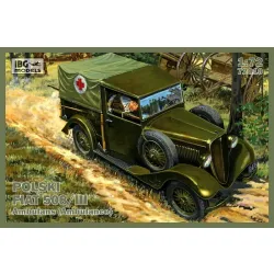 IBG 72010 Polski Fiat 508/III ambulans -1:72