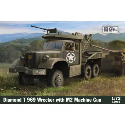 IBG 72085 Diamond T 969 Wrecker w. M2 mg & bonus PE set - 1:72
