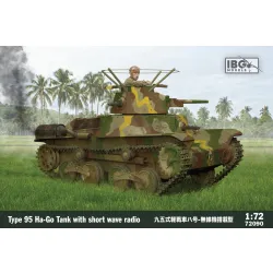 IBG 72090 Type 95 Ha-Go Japanese Tank w. short wave radio - 1:72
