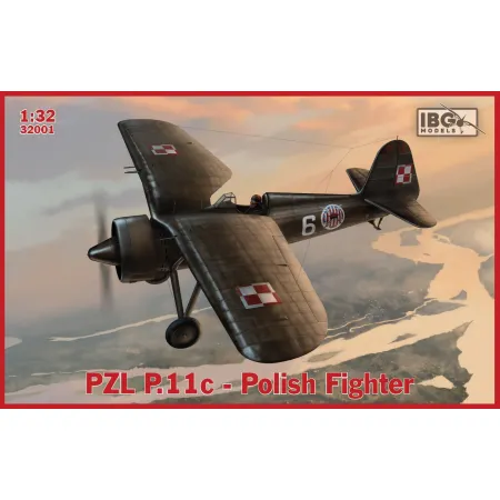 IBG 32001 PZL P.11C - 1:32