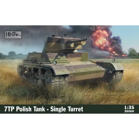 IBG 35069 7TP polski czołg lekki (wer. jednowieżowa) - 1:35