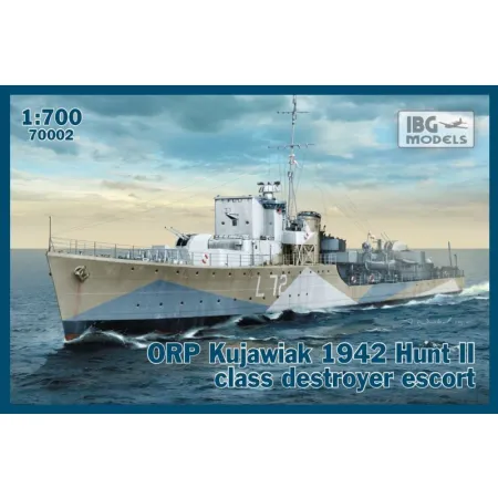 IBG 70002 ORP Kujawiak 1942 niszczyciel eskortowy klasy Hunt II - 1:700