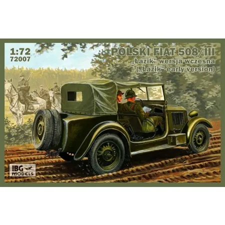 IBG 72007 Polski Fiat 508/III Łazik wersja wczesna - 1:72