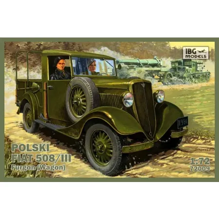 IBG 72009 Polski Fiat 508/III furgon -1:72