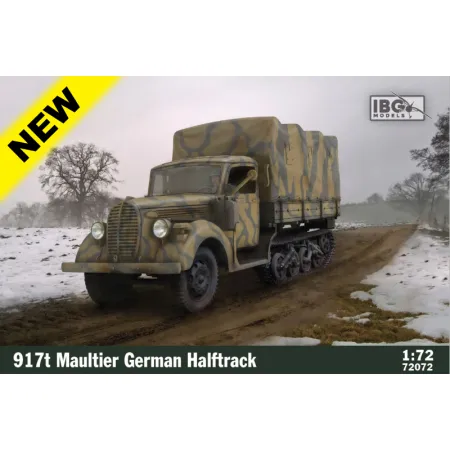 IBG 72072 917t Maultier-German Halftruck - 1:72