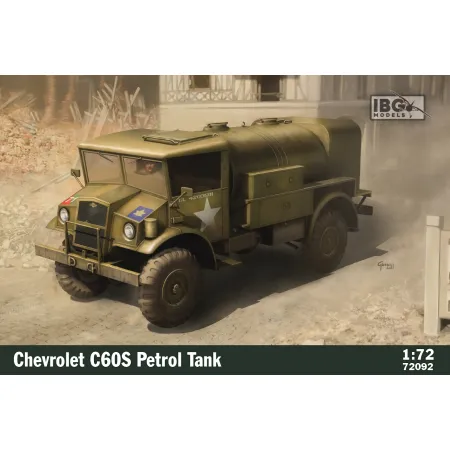 IBG 72092 Chevrolet C60S Petrol Tank - 1:72