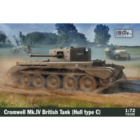 IBG 72102 Cromwell Mk.IV British Tank (Hull Type C) - 1:72