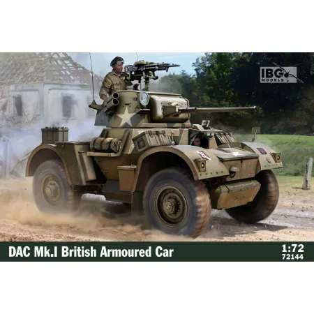 IBG 72144 DAC Mk.I British Armoured Car - 1:72