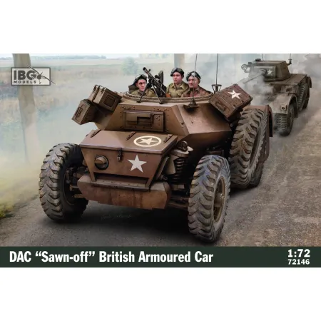 IBG 72146 DAC Sawn-off British Armoured Car - 1:72