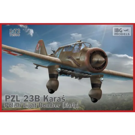 IBG 72506 PZL.23B Karaś - Polish Light Bomber (Early production)  - 1:72