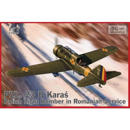 IBG 72510 PZL.23 B Karaś - Romanian Service - 1:72
