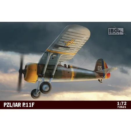 IBG 72521 PZL/IAR P.11F Romanian Fighter - 1:72