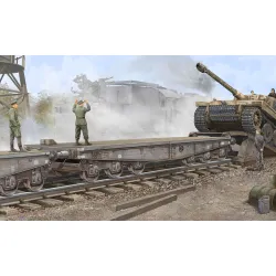 TRUMPETER 00221 Wagon platforma SSyms 80 - 1:35