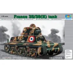 TRUMPETER 00351 Francuski czołg Hotchkiss H-35/38 z działem SA 18 37 mm 1:35