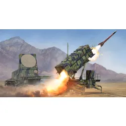 TRUMPETER 01022 M901 Launching Station  & AN/MPQ-53 Radar  set of MIM-104 Patriot SAM System (PAC-2) - 1:35