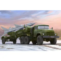 TRUMPETER 01033 Samochód ciężarowy ZIL-131V z wyrzutnią rakiet PR-11 SA-2 - 1:35