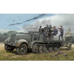 TRUMPETER 01523 Działko 2 cm Flak 38 na podwoziu Sd.Kfz.7/1 (early) - 1:35