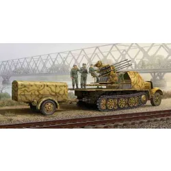 TRUMPETER 01524 Działko 2 cm Flak 38 na podwoziu Sd.Kfz.7/1 - 1:35
