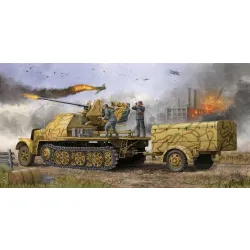 TRUMPETER 01526 Działko 3,7 cm Flak 37 na podwoziu Sd.Kfz.7/2 - 1:35