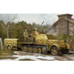 TRUMPETER 01527 Działko 3,7cm Flak 43 na podwoziu Sd.Kfz.7/2) - 1:35