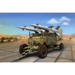 TRUMPETER 02354 Wyrzutnia rakiet 5P71 z rakietą 5v27 Pechora (SA-3B Goa) - 1:35