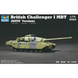 TRUMPETER 07106 British Challenger I MBT (NATO Version) - 1:72