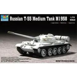 TRUMPETER 07282 Czołg T-55 M.1958 - 1:72