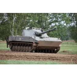TRUMPETER 09599 2S25 Sprut-SD Rosyjski, lekki pływający niszczyciel czołgów - 1:35