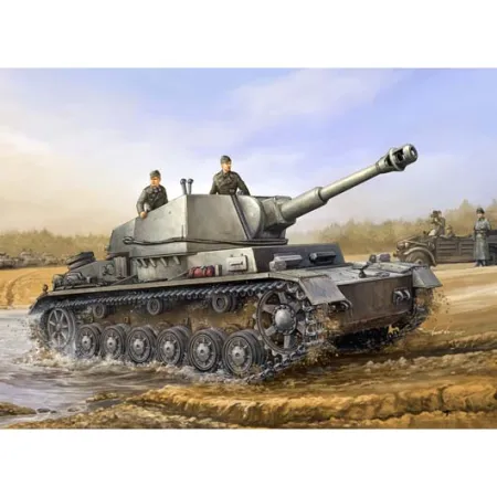 TRUMPETER 00374 Działo samobieżne IVb für 105 mm leFH 18/1(Sf) (Sd.Kfz 165/1) - 1:35