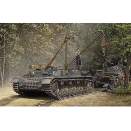 TRUMPETER 00389 Czołg PzKpfw IV Bergepanzer IV - 1:35