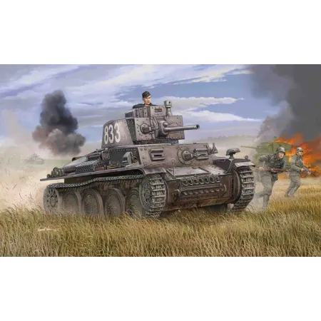TRUMPETER 01577 Czołg PzKpfw 38(t) Ausf.E/F - 1:35