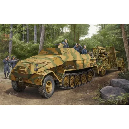 TRUMPETER 01584 Sd.Kfz.8 Gepanzerte 12t - 1:35