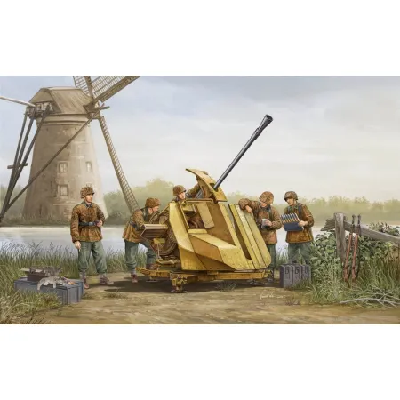 TRUMPETER 02311 FLAK 43 (German 3.7cm anti-aircraft gun) - 1:35