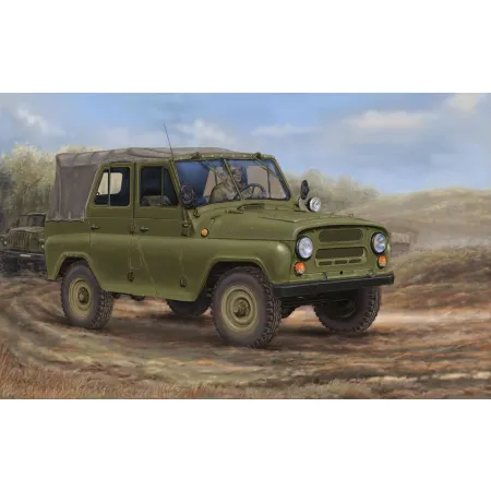 TRUMPETER 02327 Samochód terenowy Soviet UAZ-469 - 1:35