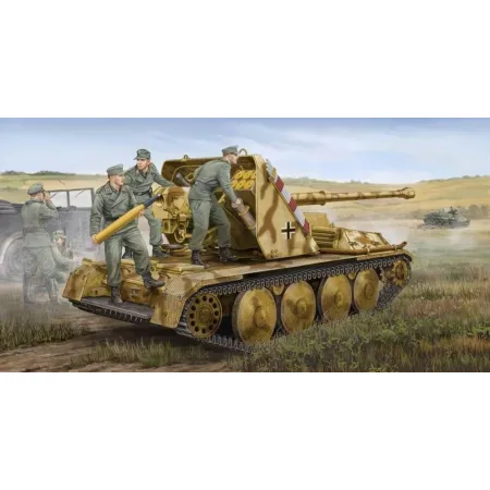 TRUMPETER 05550 German 8.8cm PAK-43 Waffentrager Self Propelled Gun - 1:35