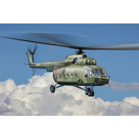 TRUMPETER 05814 Śmigłowiec MI-17 HIP-H (polskie malowanie) - 1:48