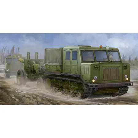 TRUMPETER 09514 Gąsienicowy ciągnik artyleryjski AT-S - 1:35