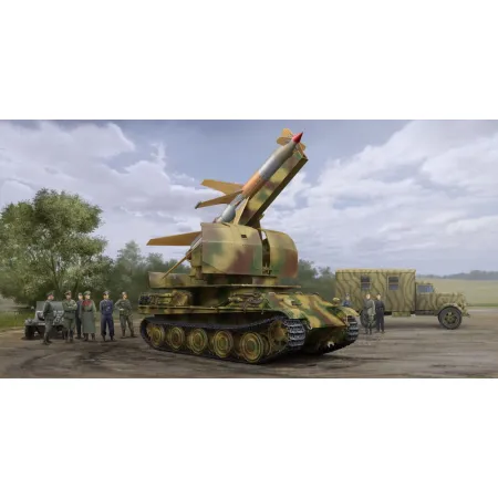 TRUMPETER 09532 Flakpanther z 8.8cm rakietą Rheintochter I - 1:35