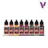 VALLEJO 72195 Fantasy Color Set - Aztec Dragons