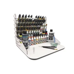VALLEJO 26012 Stojak do farb z workstation 40x30 cm