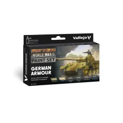 VALLEJO 70205 Zestaw World War II 6 farb - German Armour