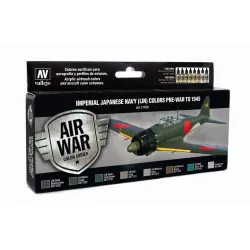 VALLEJO 71169 Zestaw Air War 8 farb - Imperial Japanese Navy (IJN) Colors
