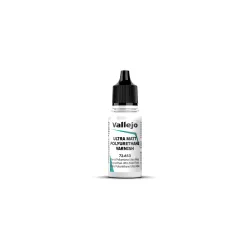 VALLEJO 72653 Polyurethane Ultra Matt Varnish 18 ml