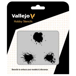 VALLEJO ST-TX005 Szablon Paint Stains, 1:35