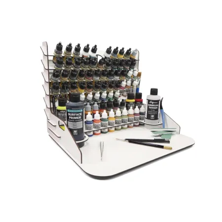 VALLEJO 26012 Stojak do farb z workstation 40x30 cm