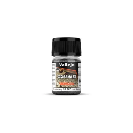 VALLEJO 26307 Diorama FX Lansc. Text. Granite Grey 0,2 - 0,6 mm -  35 ml