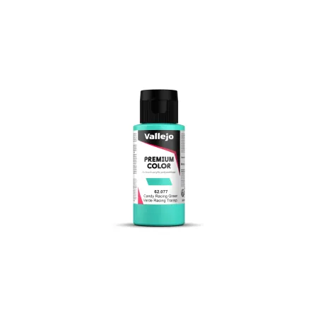 VALLEJO 62077 Premium Color 077-60 ml Candy Racing Green